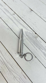 Зажигалка "Пуля" серебряная