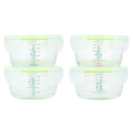 Sage Spoonfuls, Прочные стеклянные миски, 4 упаковки, 210 мл (7 унций)