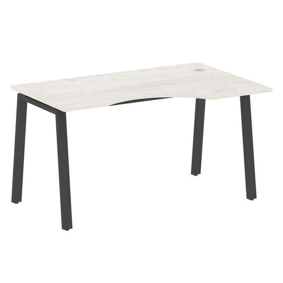 Метал Систем Стол криволинейный правый на А-образном м/к БА.СА-2 (R)  1400*900*750