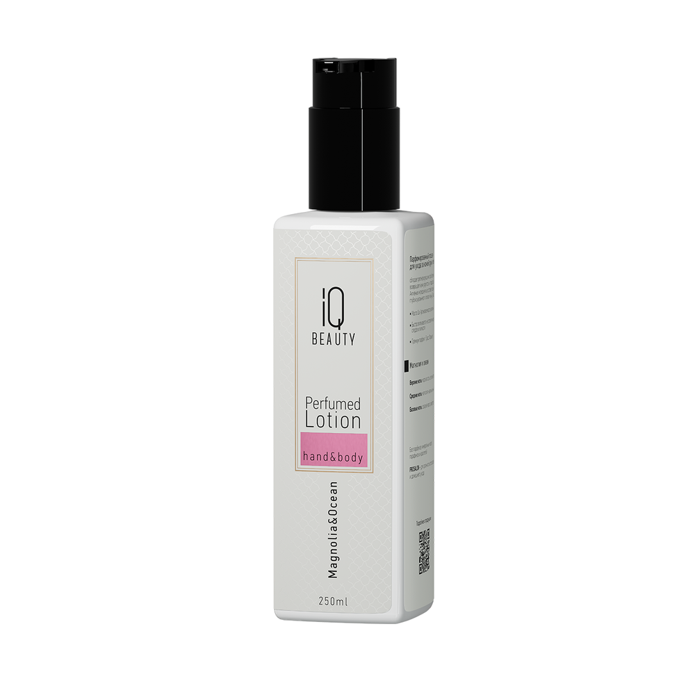 Парфюмированный лосьон для рук и тела IQ Beauty Магнолия и океан Magnolia&Ocean, 250 мл