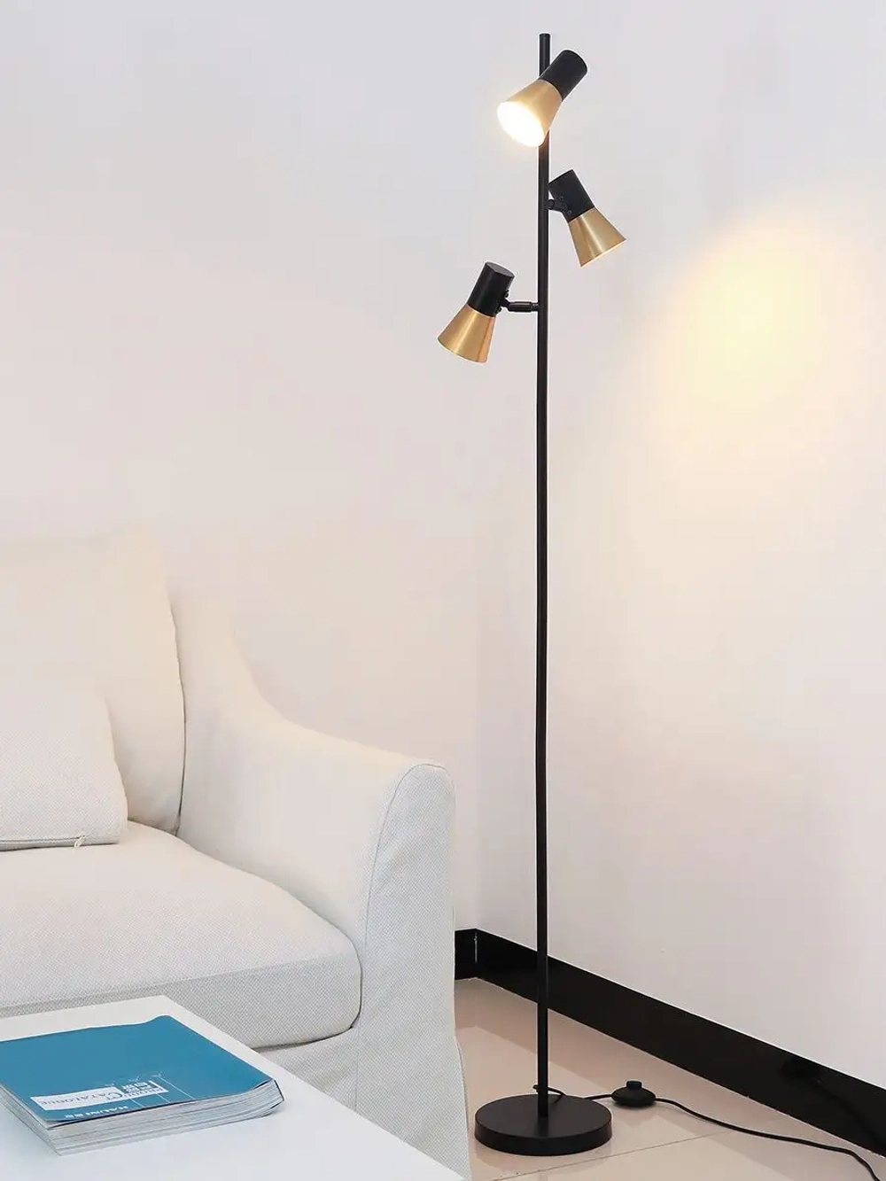 Торшер напольный в стиле Лофт е14