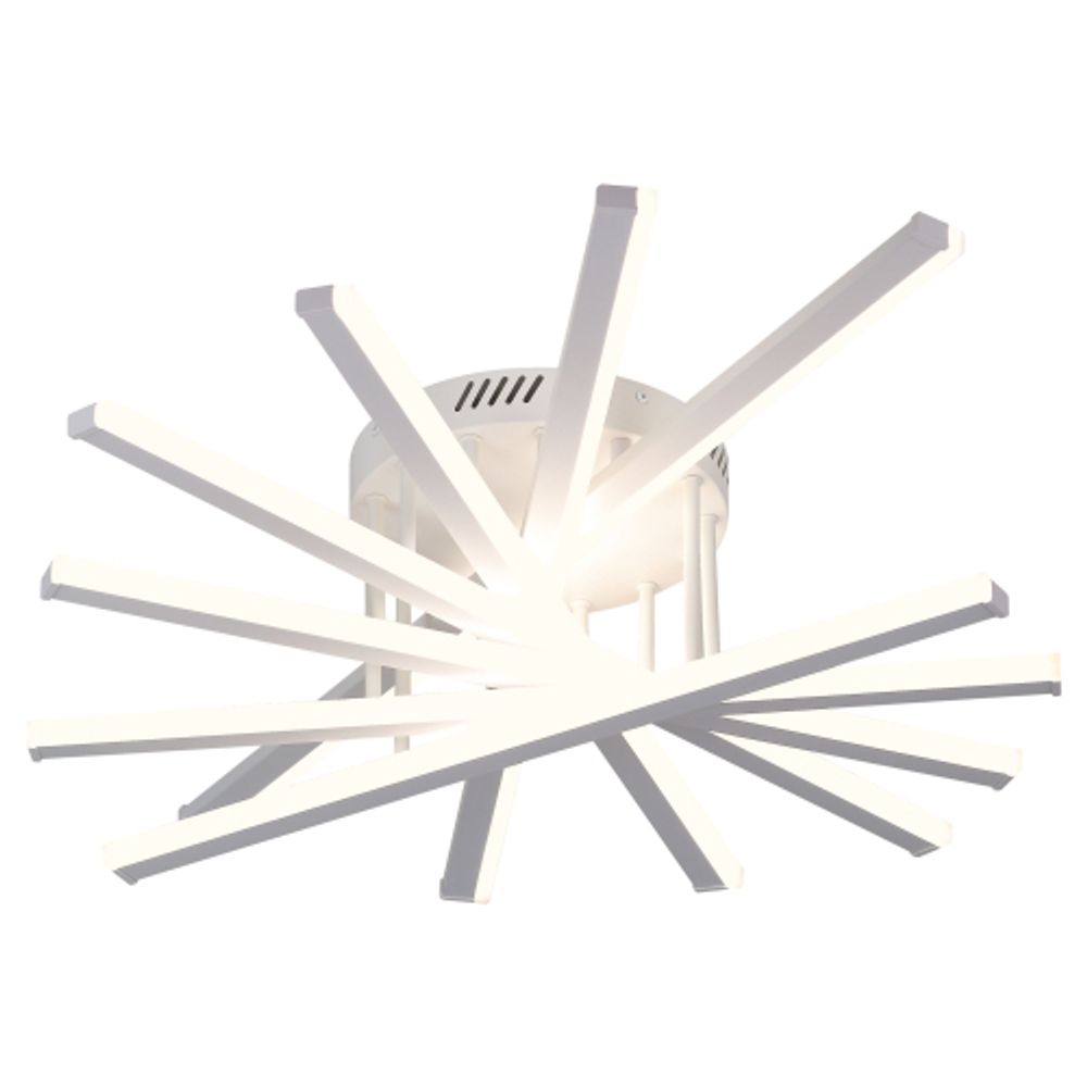 Светильник потолочный светодиодный Rivoli Cordelia 6184-201 LED 120Вт 3000-6000К белый с пультом | Rivoli