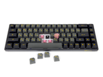 Игровая механическая клавиатура AKKO 3068B Plus Black&Gold CS Jelly Pink