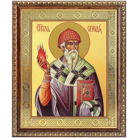 Икона Святителю Спиридону Тримифунтскому