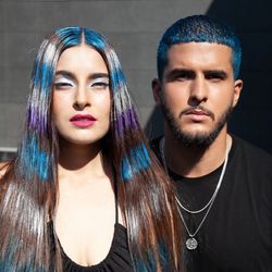 Декоративный гель для лица, волос и тела Color Gel Silver