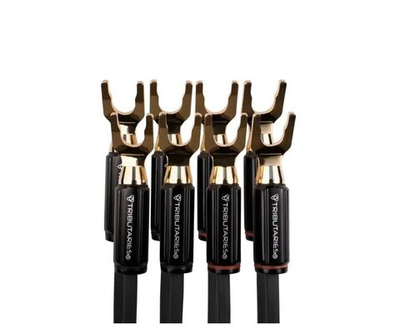 Акустический кабель Tributaries 4BA-L-080D 8 ft. 2.4m (4x4 Spade)