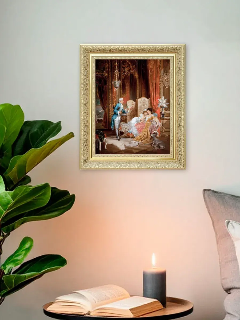 Картина на стену интерьерная на холсте 27*33 см