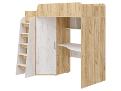 Кровать Морозко Кр.золотой/Кр.светлый