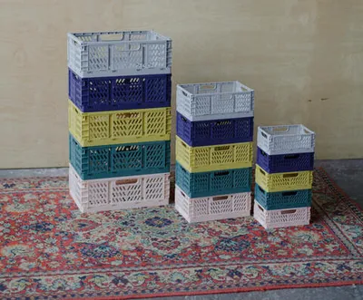 Ящик складной, розовый