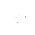 Стол круглый ENZA HOME VIENNA EH36785