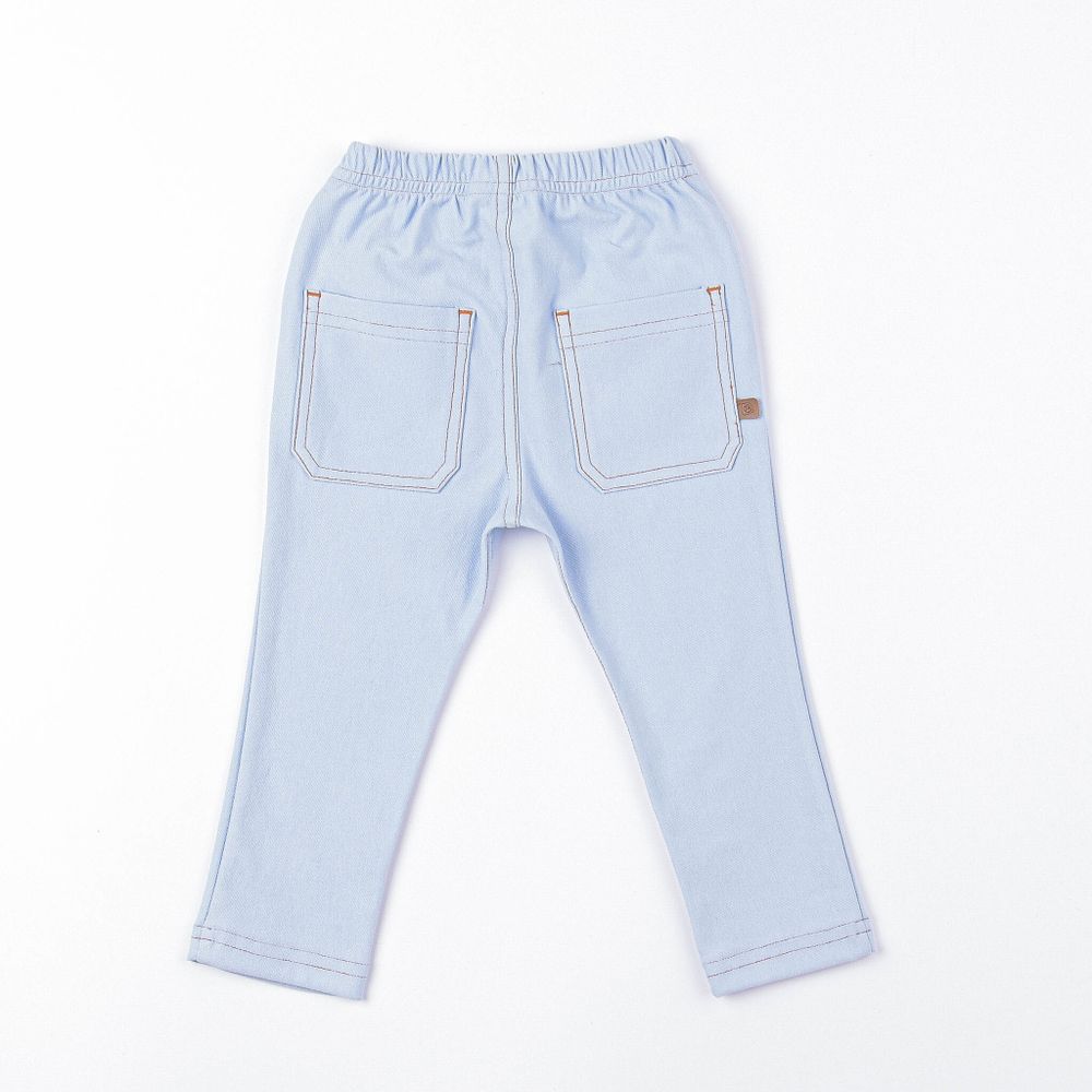 Чиносы из джинскота "Светлый деним"