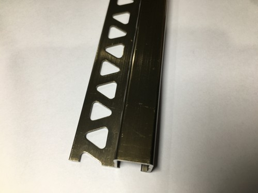 АРП 10*10мм "PV" 2,7м Бронза глянец Р-об. вставка-фриз анод. алюм.