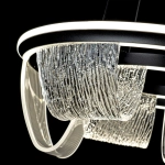 Подвесная люстра Led4U L7706-460 BK