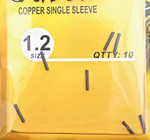 Обжимные трубки Caiman Copper Single Sleeve