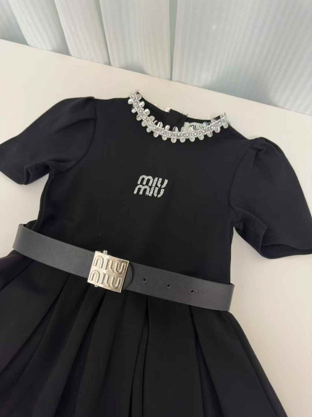 Детское платье Miu Miu для девочки (с ремешком)
