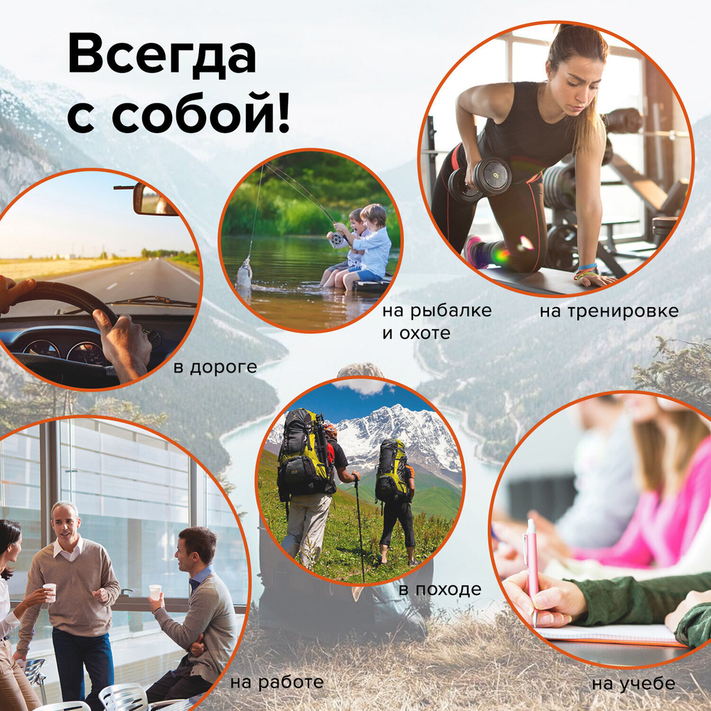 Термос LAIMA с узким горлом 0 5 л нержавеющая сталь хаки