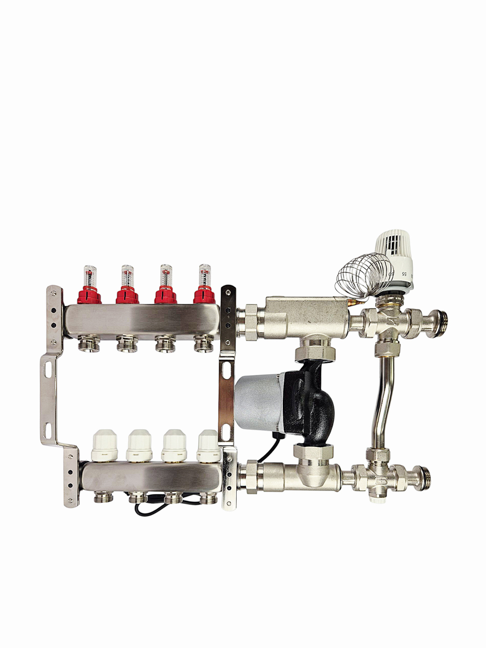 Насосно-смесительный узел (без насоса) с боковым подключением САРМАТ 130 мм MP2500A