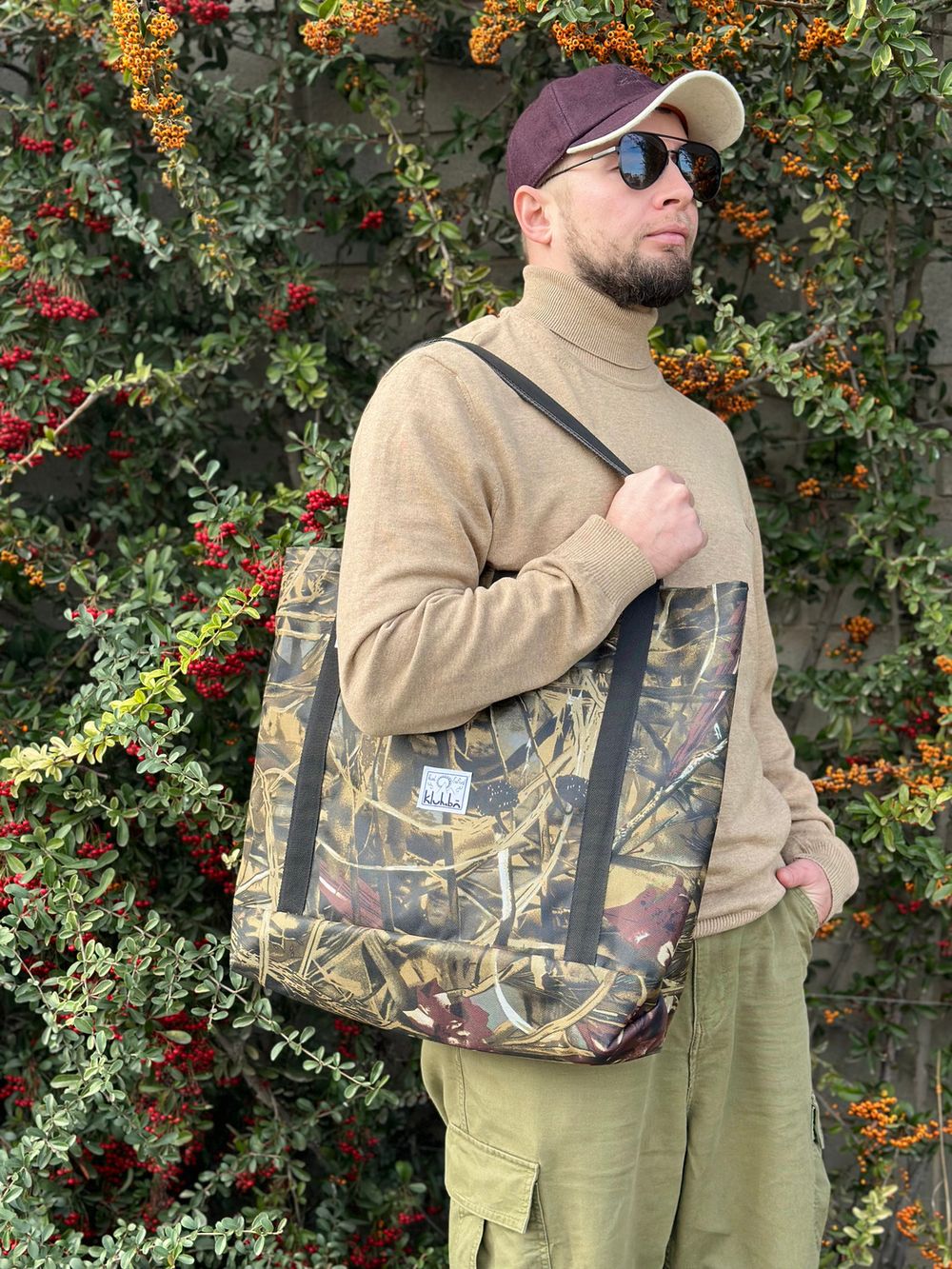 Шоппер Klumba Utility Camo Swamp темно-зеленый