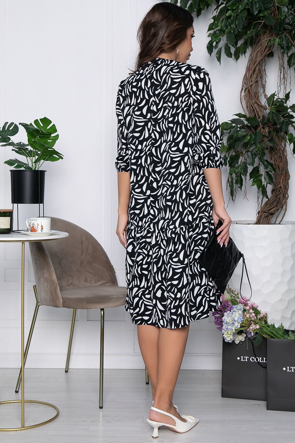 Платье Деспина (черное) П10656 LT Collection