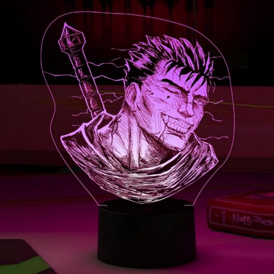 3D лампа Berserk, Берсерк. Гатс