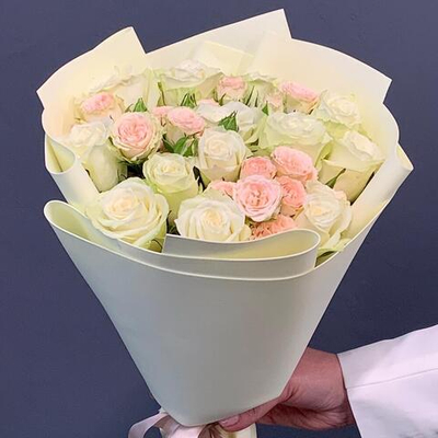 Букет "Умбрия" (Роза, Роза кустовая)