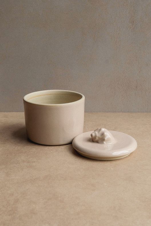 Сахарница с ракушкой, винтажный розовый / Tanya Makarenko