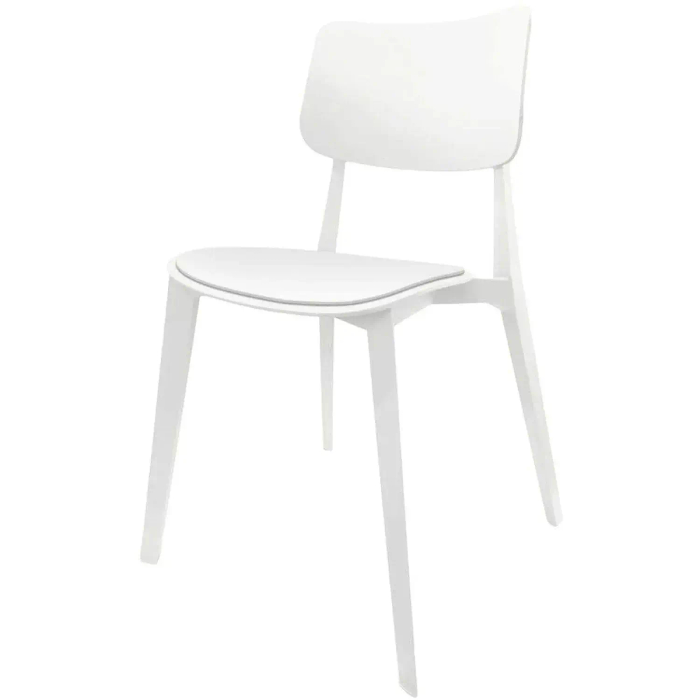 Стул для столовых SHT-S110-P белый/белый 210045