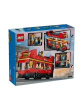 Конструктор City 60407 Двухэтажный экскурсионный автобус