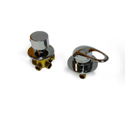 Смеситель для душевой кабины с переключателем на 5 режимов универсальный  купить не дорого