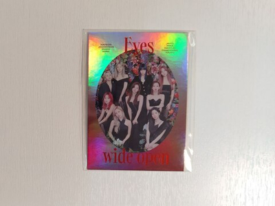 Фотокарты TWICE - EYES WIDE OPEN