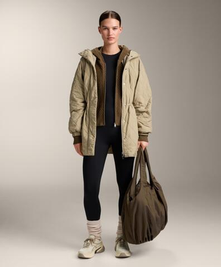 Oysho Длинный комбинезон Evermove без рукавов, черный