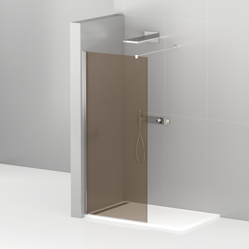 Душевая перегородка Cezares LIBERTA-L-1-90-120-BR-Cr