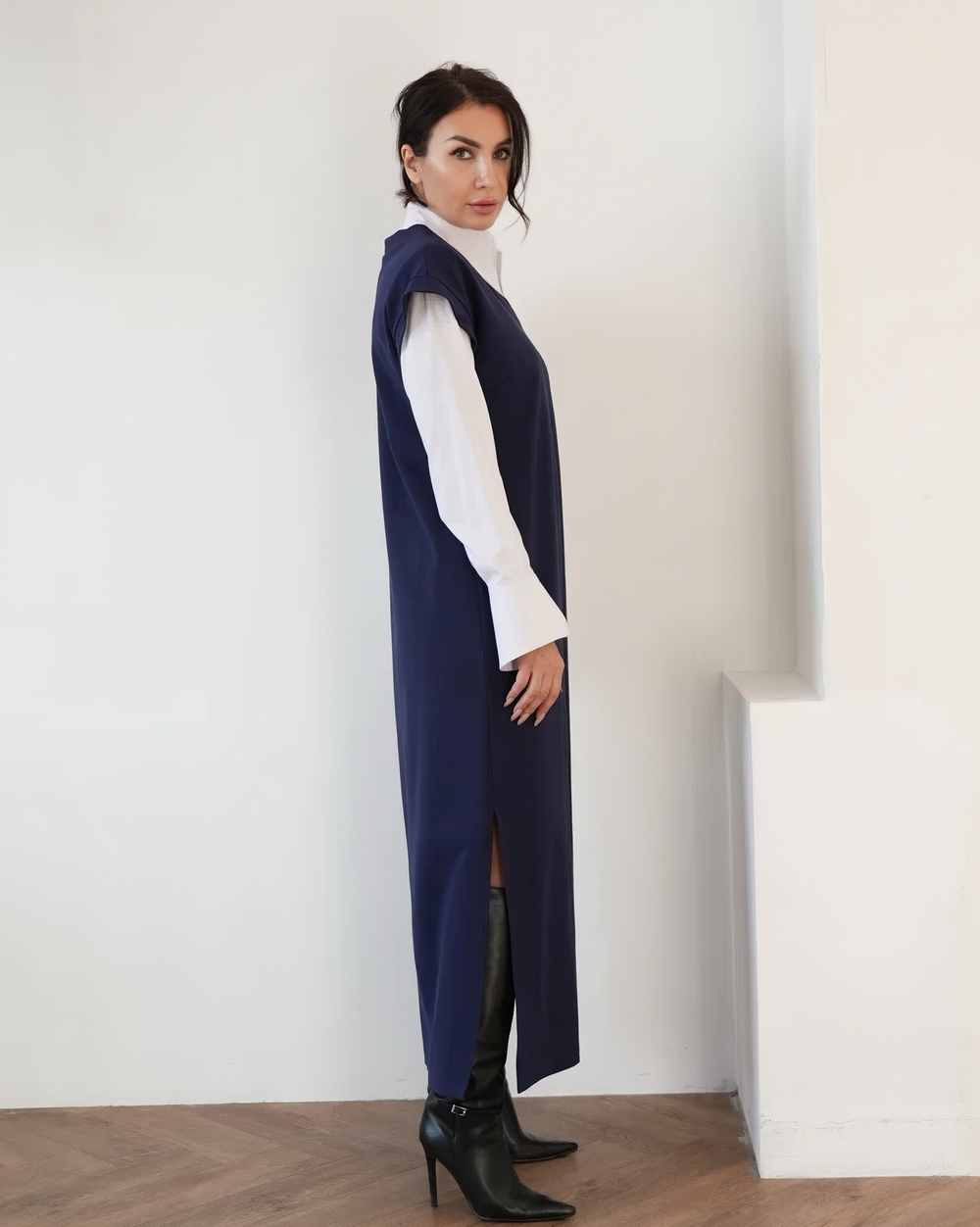 Платье из трикотажа джерси