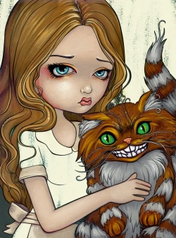 Jasmine Becket-Griffith Alice in Wonderland Coloring Book