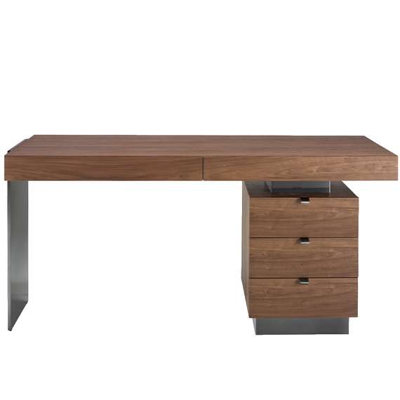 Письменный стол Angel Cerda 3237 из ореха и стали