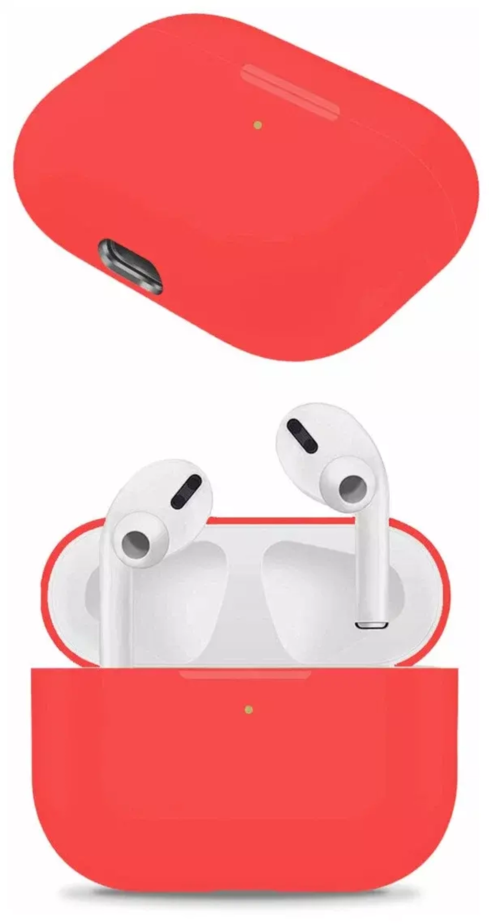 Чехол для наушников Airpods Pro red