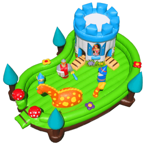 Маленький батут "Башня Рапунцель"