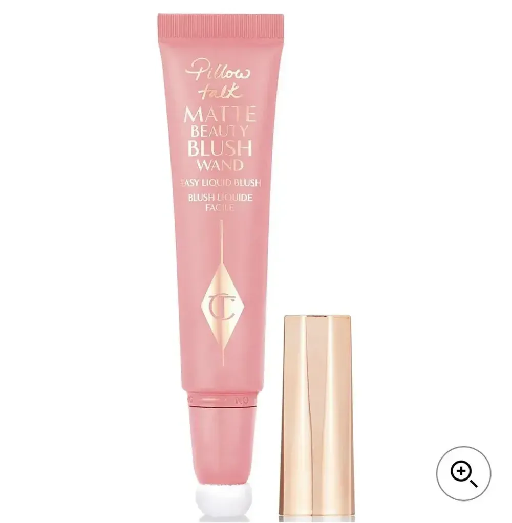 Матовые кремовые румяна Charlotte Tilbury MATTE BEAUTY BLUSH WAND - PILLOW TALK PINK POP