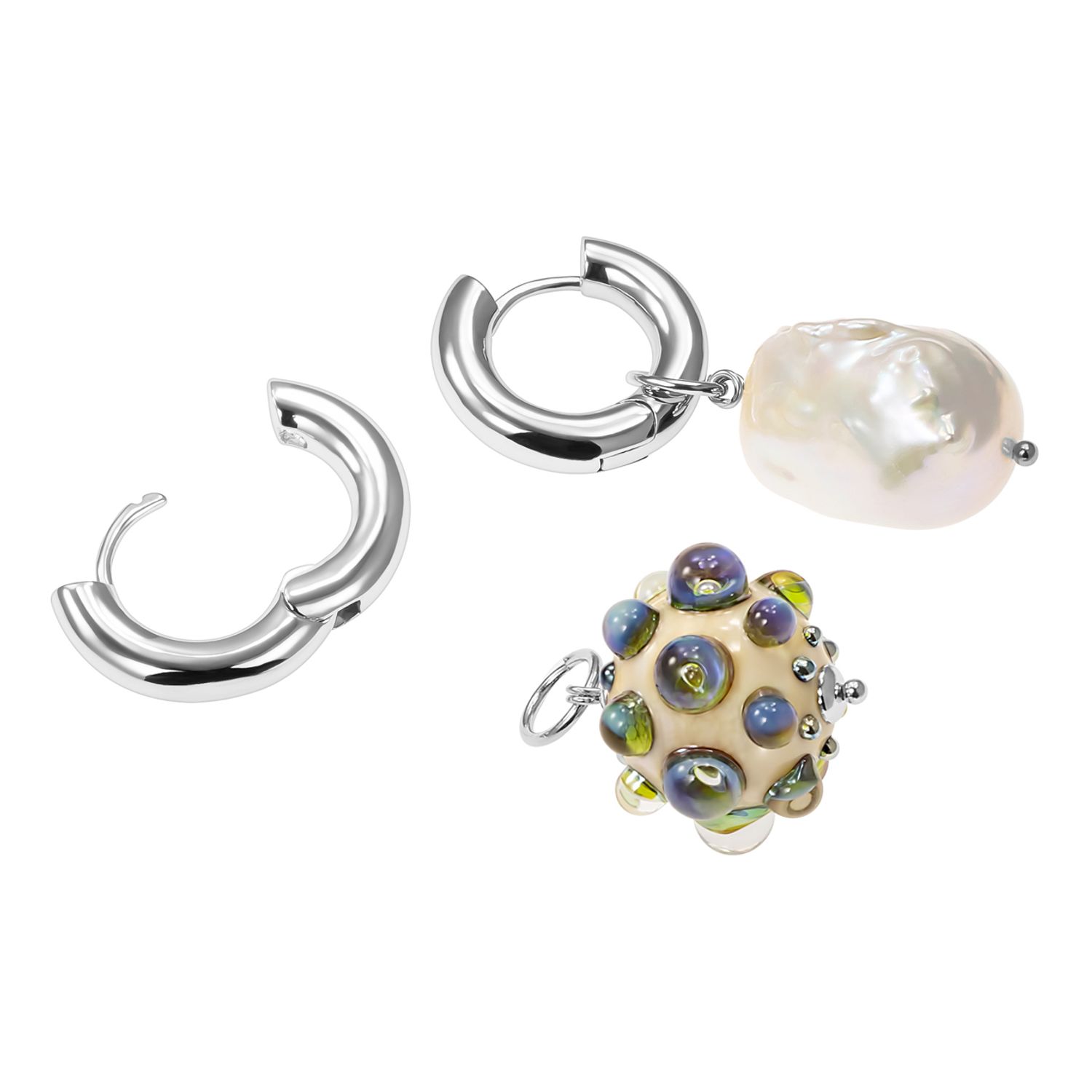 Серьги Green Galactic Earrings Earrings