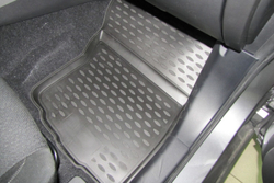 Коврики в салон для MITSUBISHI ASX (I, Ip, Ip2, Ip3), 2010-2020, 2020-, 4 шт. (полиуретан) Element.NLC.35.25.210K