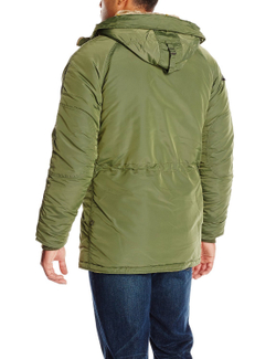 Куртка Аляска - N-3B Inclement Parka (оливковая - D.green)