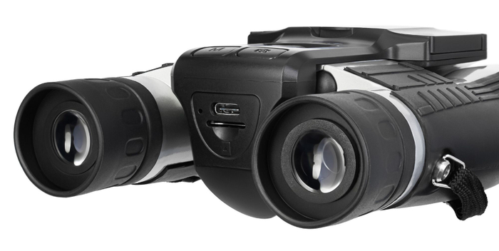 Бинокль цифровой Levenhuk Atom Digital DB20 LCD 12x32