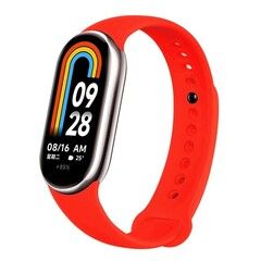 Силиконовый ремешок Silicon Loop для Xiaomi Mi Band 8 (Красный)