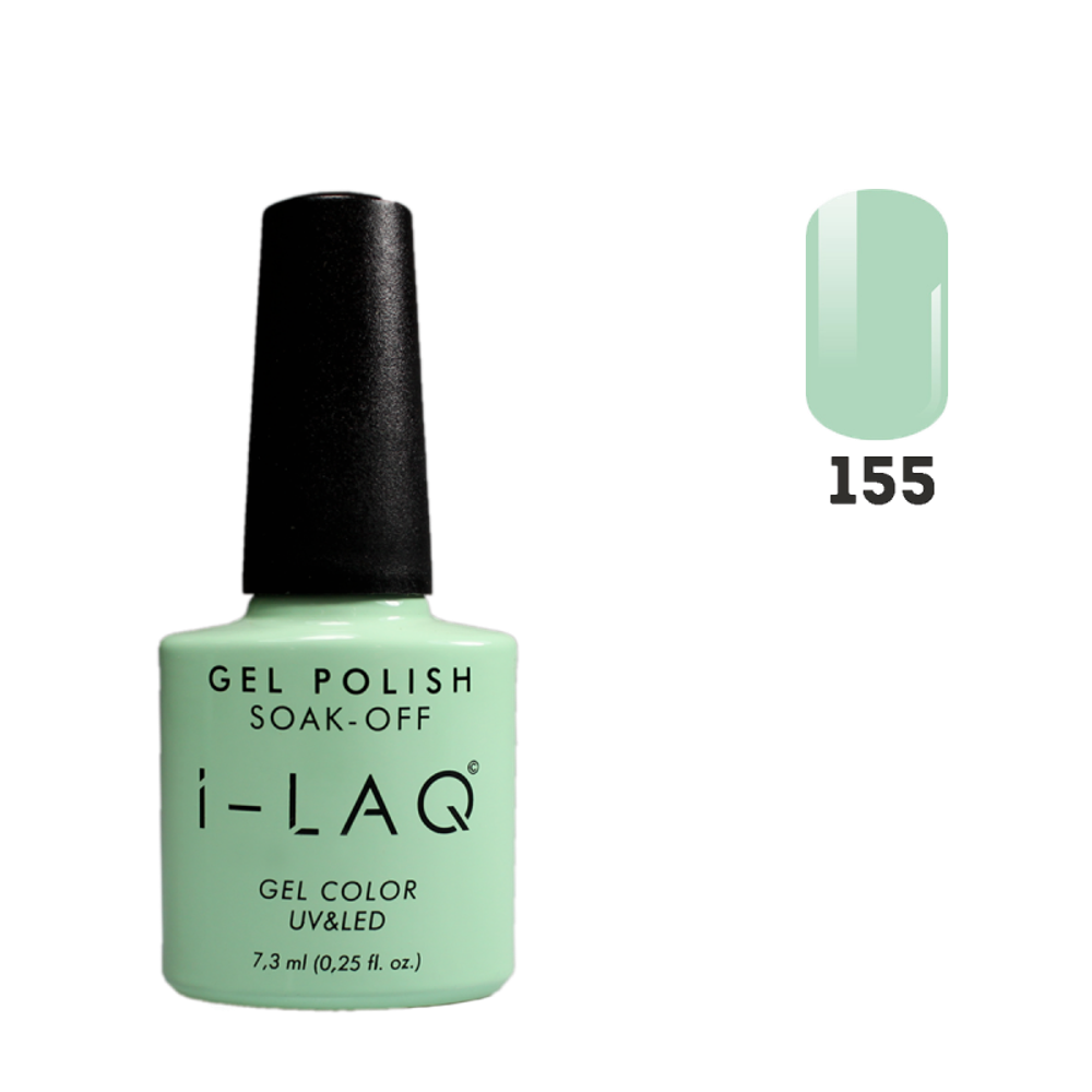 Гель лак для ногтей I-laq  155, 7,3 мл.