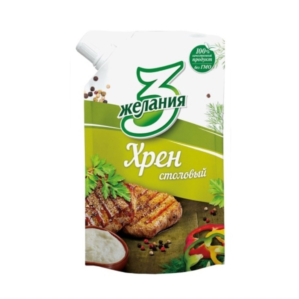 Хрен 3 желания столовый 140 гр