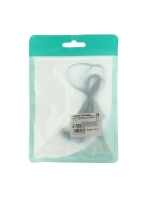 Наушники Luazon W-15, вакуумные, микрофон, плоский провод, к