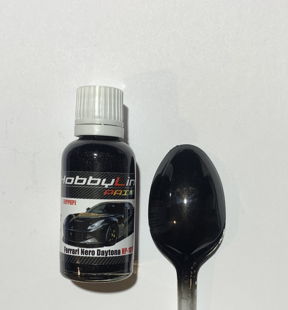Краска лаковая HobbyLink Ferrari Nero Daytona HP-1017