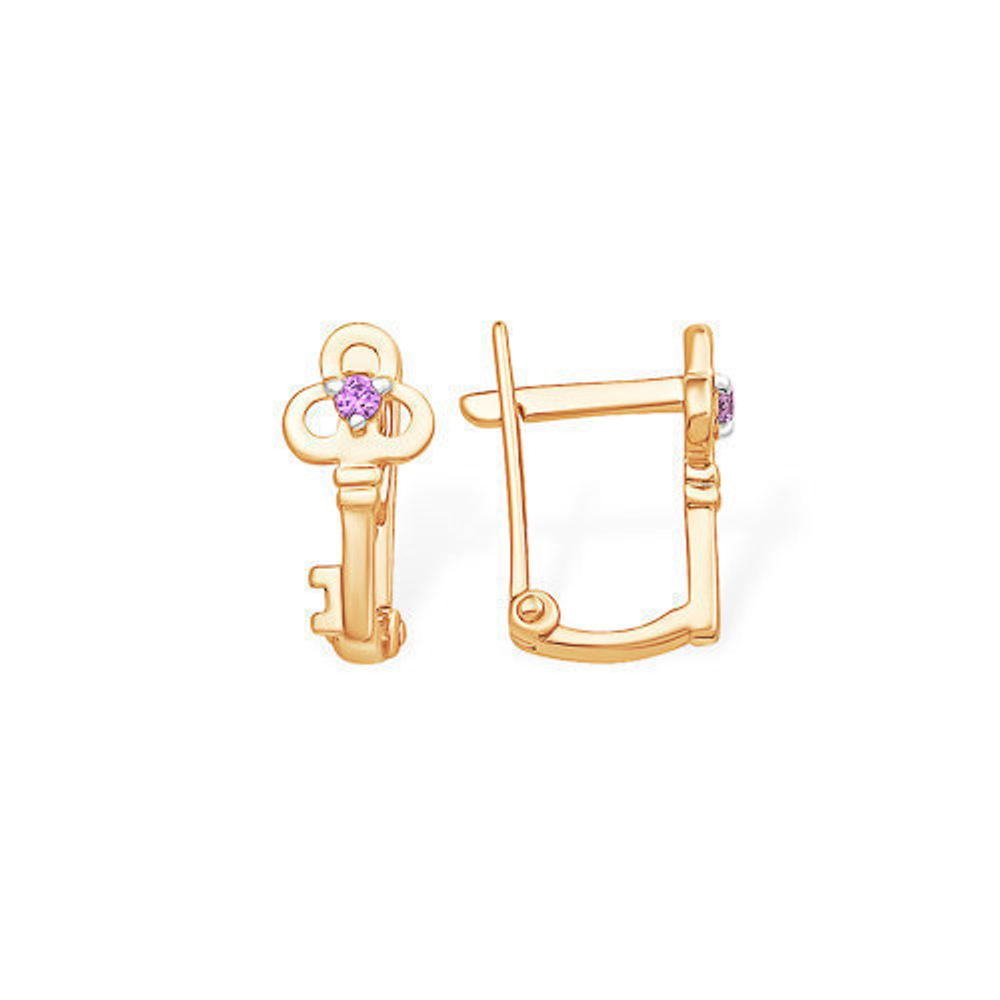 Серьги из золота 585 пробы