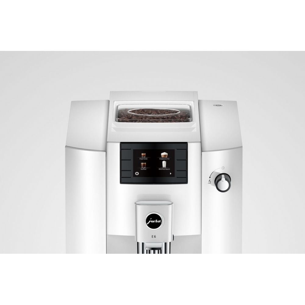 Автоматическая кофемашина Jura E6 Piano White