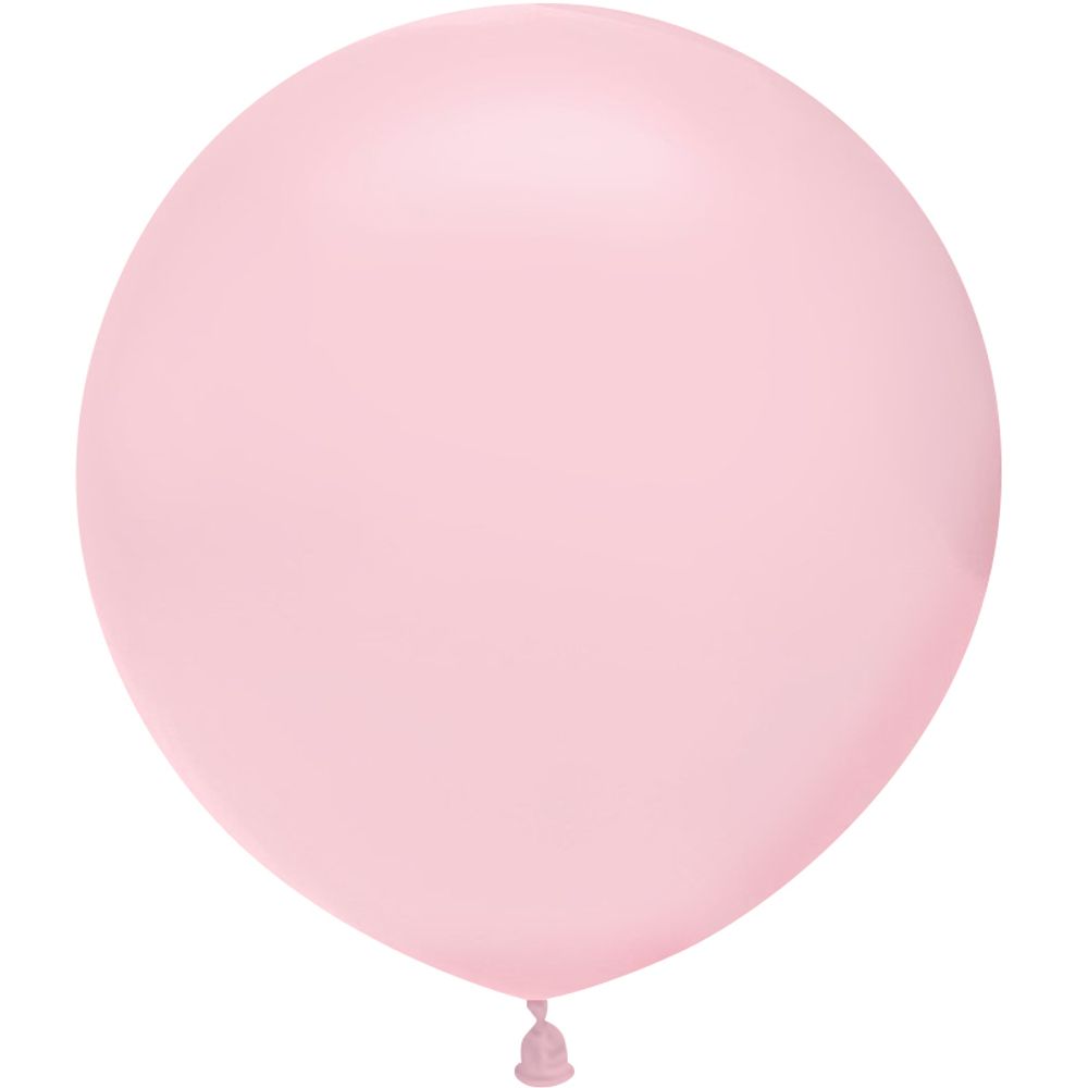 Шар (24''/61 см) Нежно-розовый (828), макарунс, 1 ш